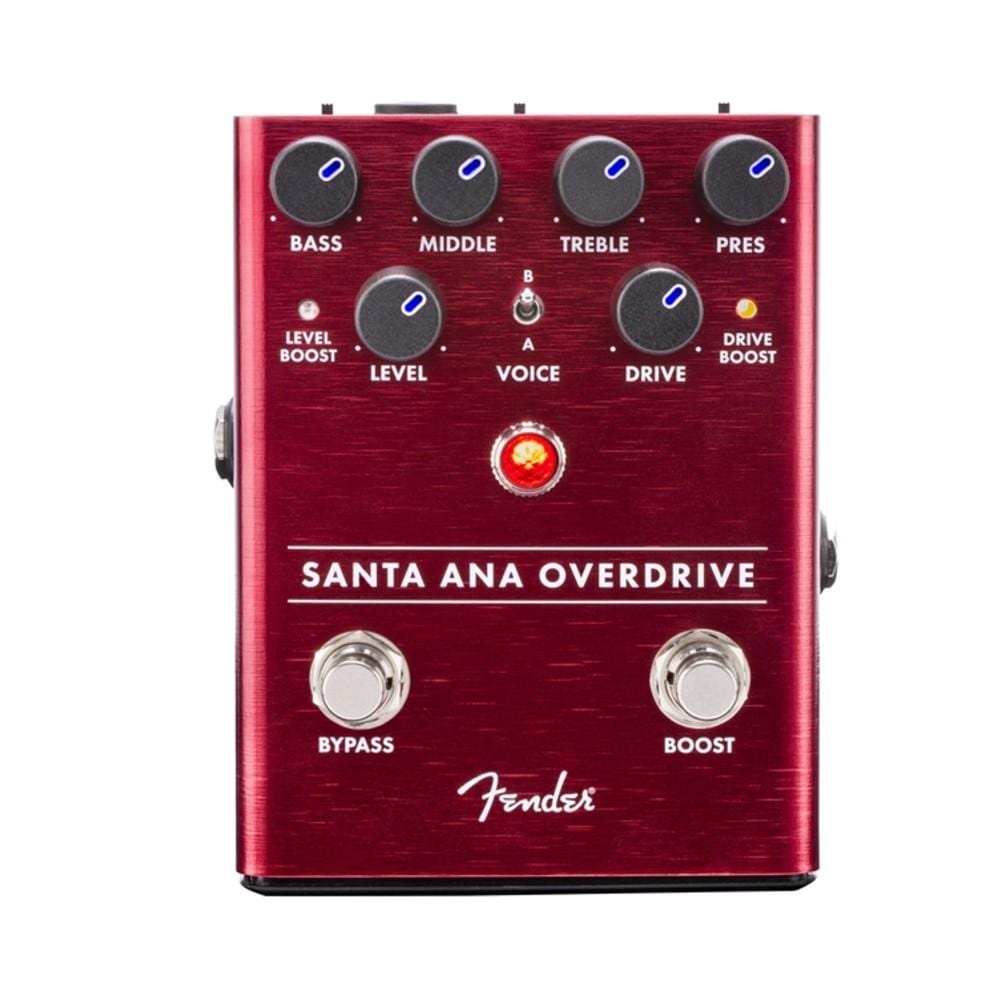 fender effect pedals fender santa ana overdrive guitar pedal