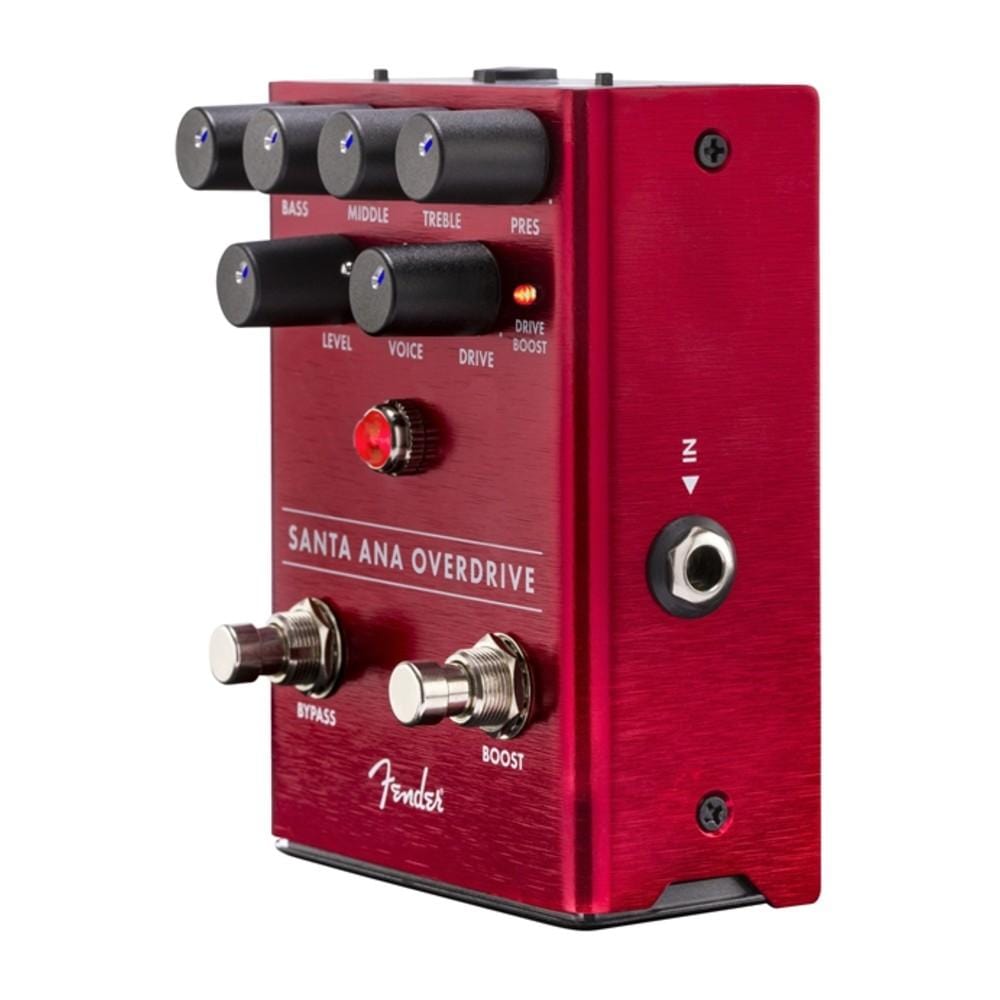 fender effect pedals fender santa ana overdrive guitar pedal