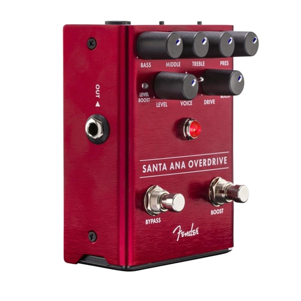 fender effect pedals fender santa ana overdrive guitar pedal