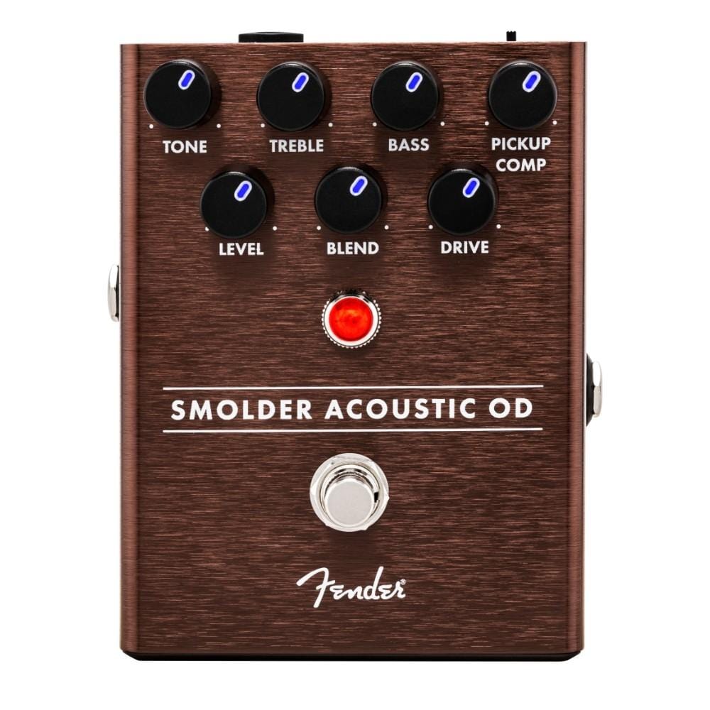 fender effect pedals fender smolder acoustic overdrive audio equiment pedal