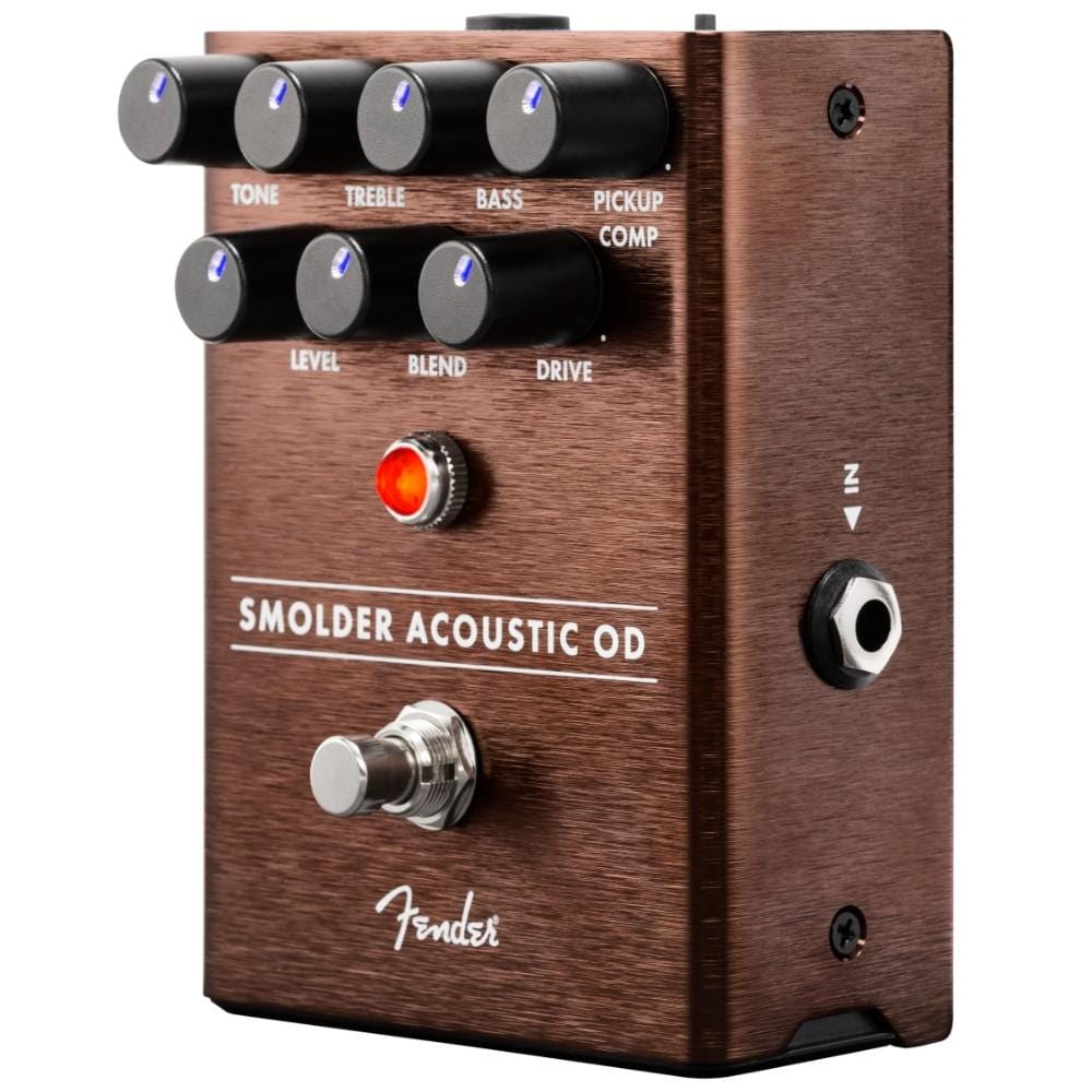 fender effect pedals fender smolder acoustic overdrive audio equiment pedal