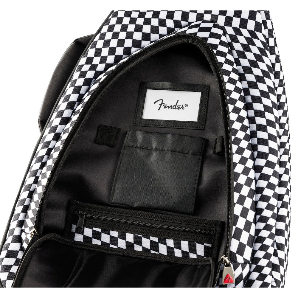 Fender Electric Guitar Gigbags Wavy Checkerboard Fender FE620 Electric Guitar Gig Bag
