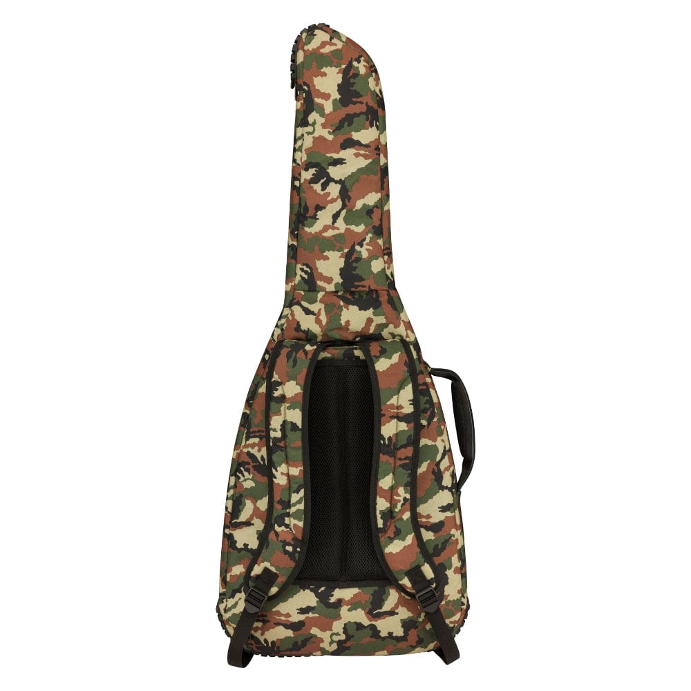 fender electric guitar gigbags woodland camo fender fe920 20mm padded camo electric guitar gig bag