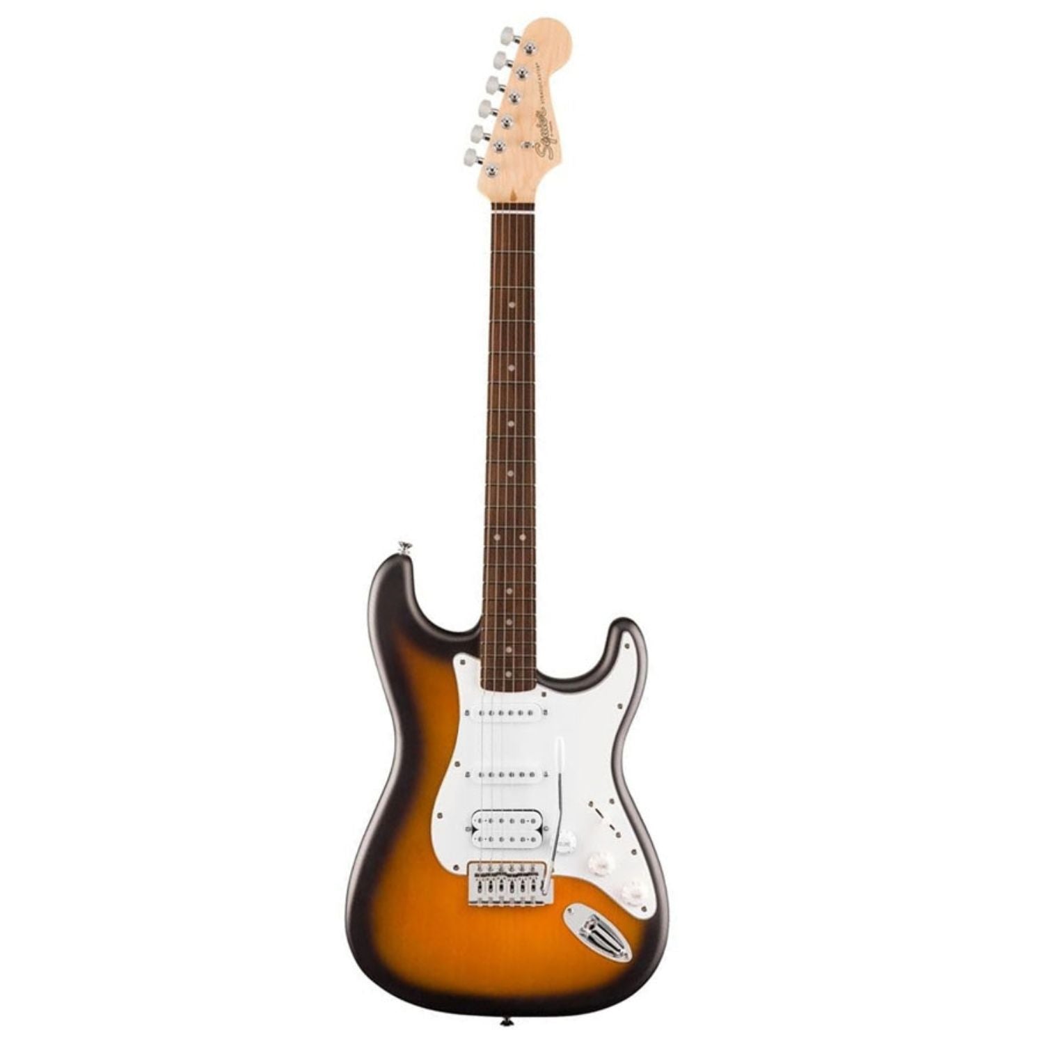 Fender Electric Guitars 2-Tone Sunburst Fender Squier Debut Series Stratocaster 6 String Electric Guitar with Bag