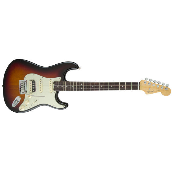 fender electric guitars 3-tone sunburst fender american elite stratocaster hss shawbucker