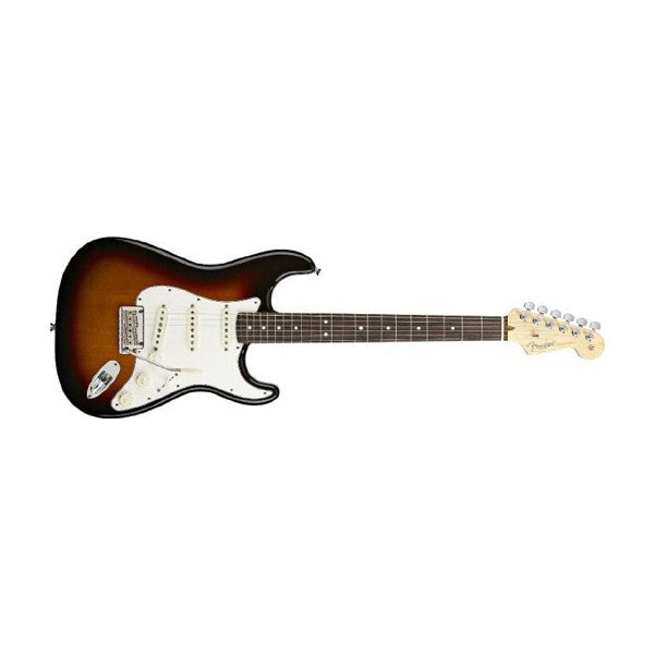 fender electric guitars 3 tone sunburst fender american standard stratocaster sss rosewood electric guitar#color_3-tone-sunburst