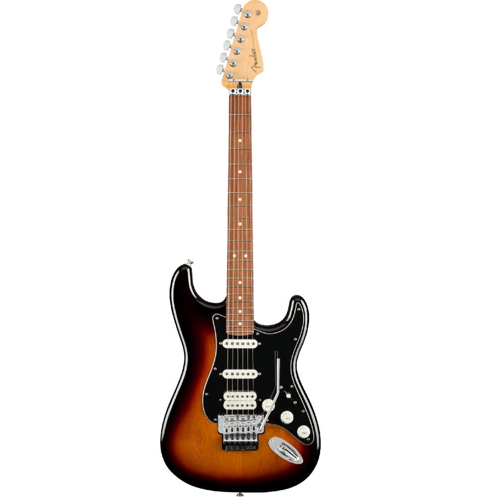 fender electric guitars 3 tone sunburst / pau ferro fender player stratocaster floyd rose hss electric guitar #color_3-tone-sunburst,fretboard_pau-ferro