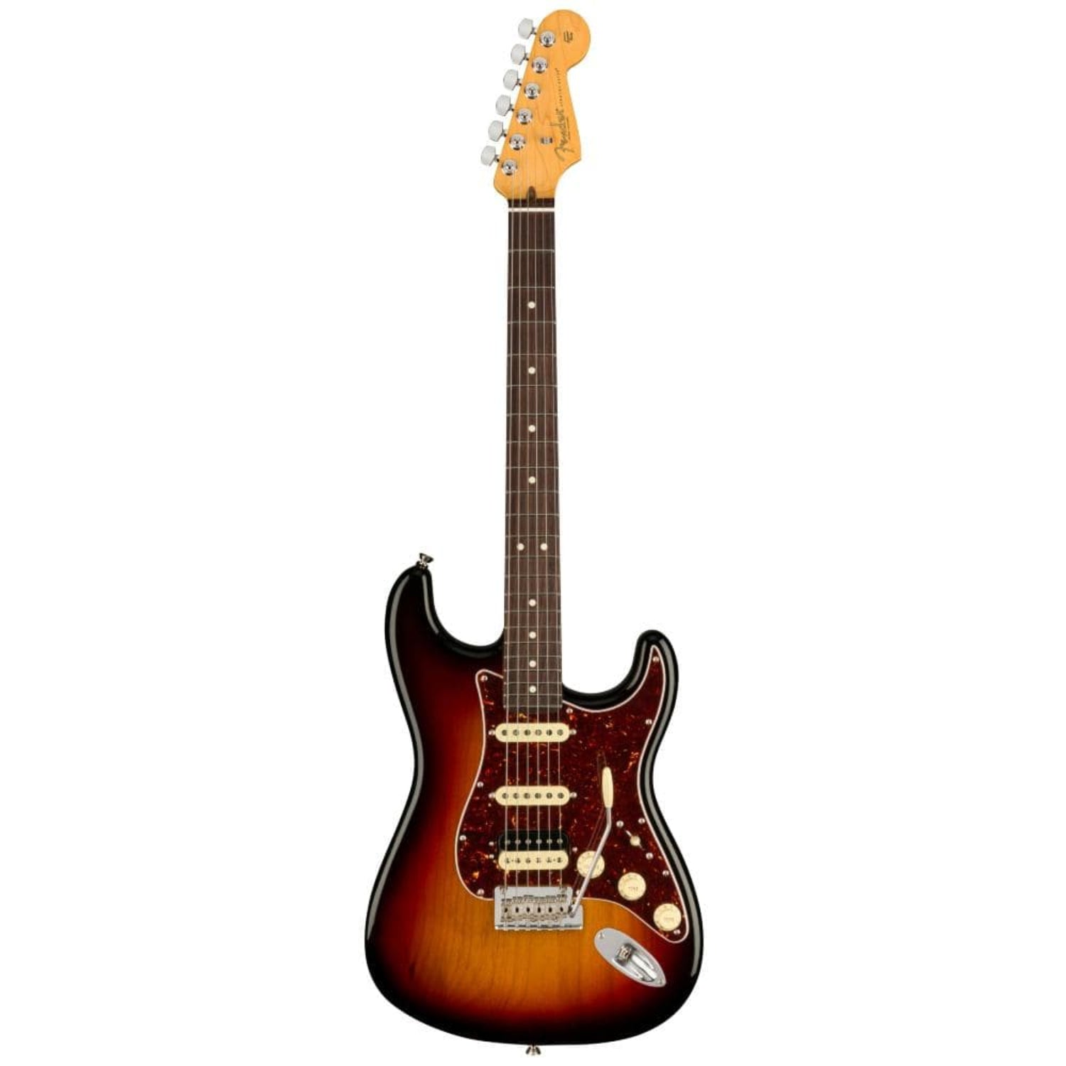 fender electric guitars 3 tone sunburst / rosewood fender american professional ii stratocaster hss electric guitar