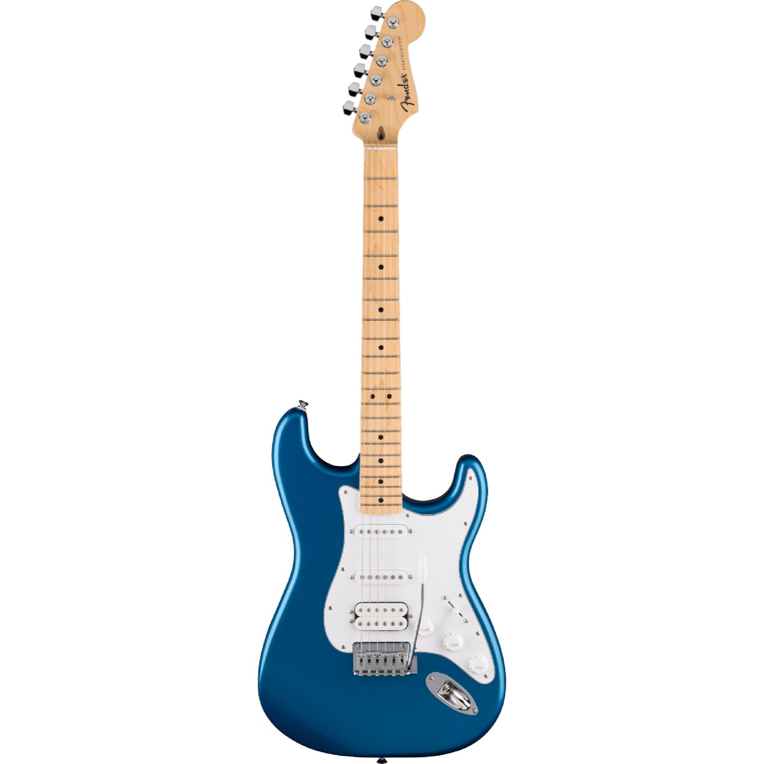 Fender Electric Guitars Aqua Marine Metallic / Indian Laurel / HSS Fender Standard Stratocaster 6 String Electric Guitars#color_aqua-marine-metallic,fingerboard_maple,pickup-configuration_hss