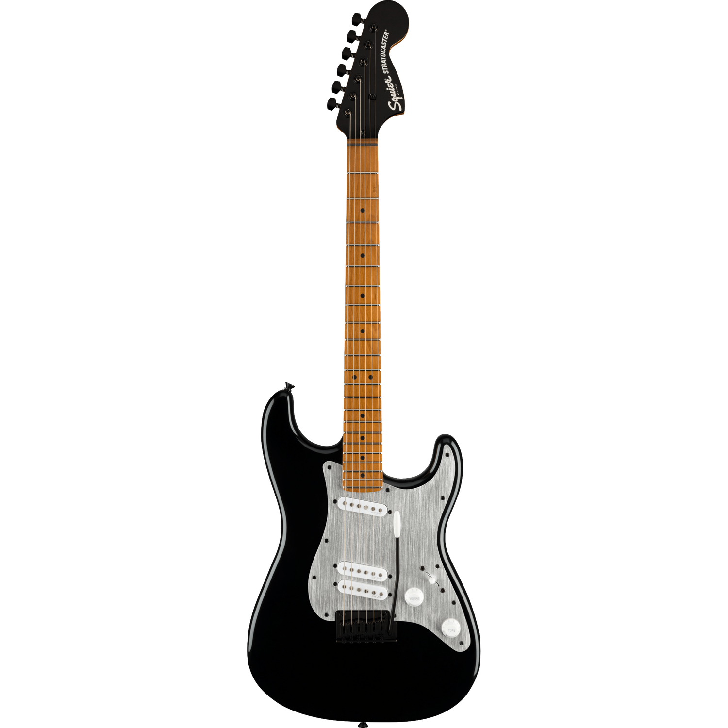 Fender Electric Guitars Black Fender Squier Contemporary Stratocaster Special 6 String Electric Guitar#color_black