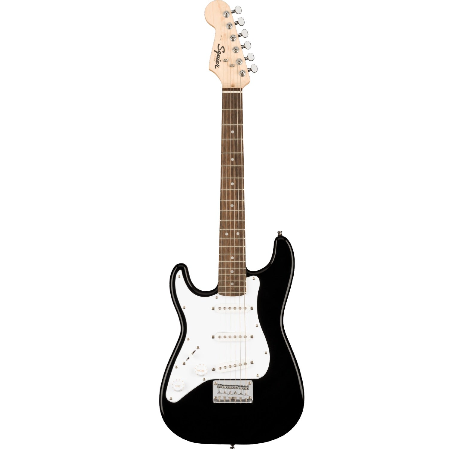 Fender Electric Guitars Black / Left Handed Fender Mini Stratocaster 6 String Electric Guitar