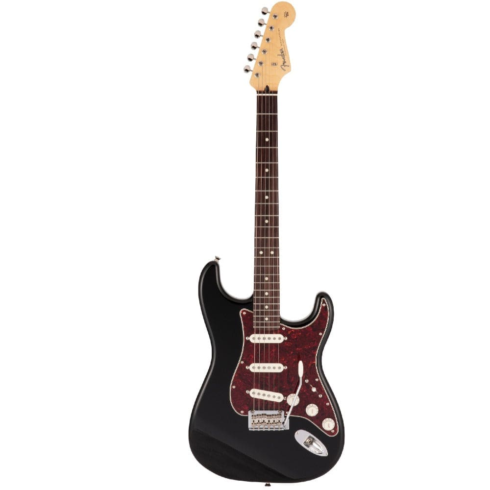 fender electric guitars black - rosewood frethboard fender hybrid ii stratocaster 6 string electric guitar#color_black---rosewood-frethboard