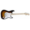Fender Electric Guitars Brown Sunburst Fender Mexican Standard Fat Stratocaster Maple Electric Guitar
