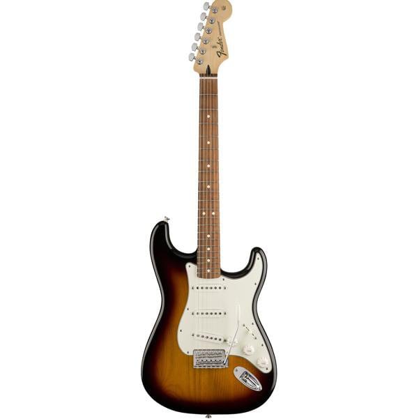 Fender Electric Guitars Brown Sunburst Fender Mexican Standard Stratocaster Pao Ferro Electric Guitar