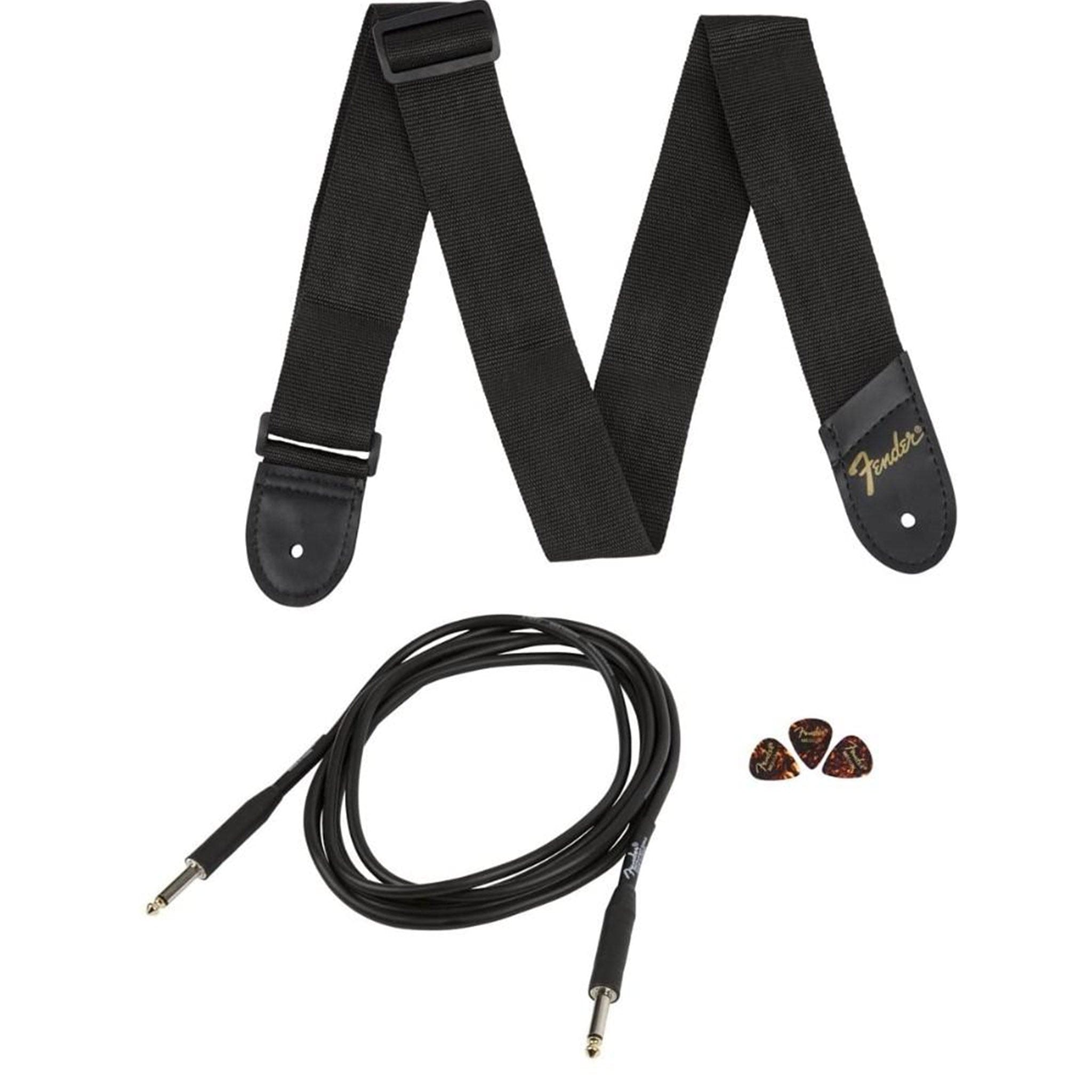 fender electric guitars bundles fender squier affinity series 6 string stratocaster hss electric guitar pack with gigbag & amplifier #color_candy-apple-red