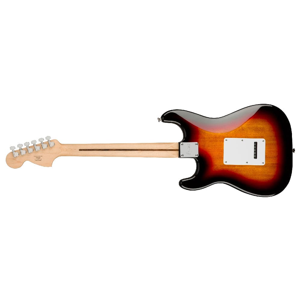Fender Electric Guitars Bundles Fender Squier Affinity Series Stratocaster Electric Guitar with Gigbag, Strap, Pick, Cable, Cloth and Tuner, Ebook #color_3-color-sunburst,fretboard_indian-laurel