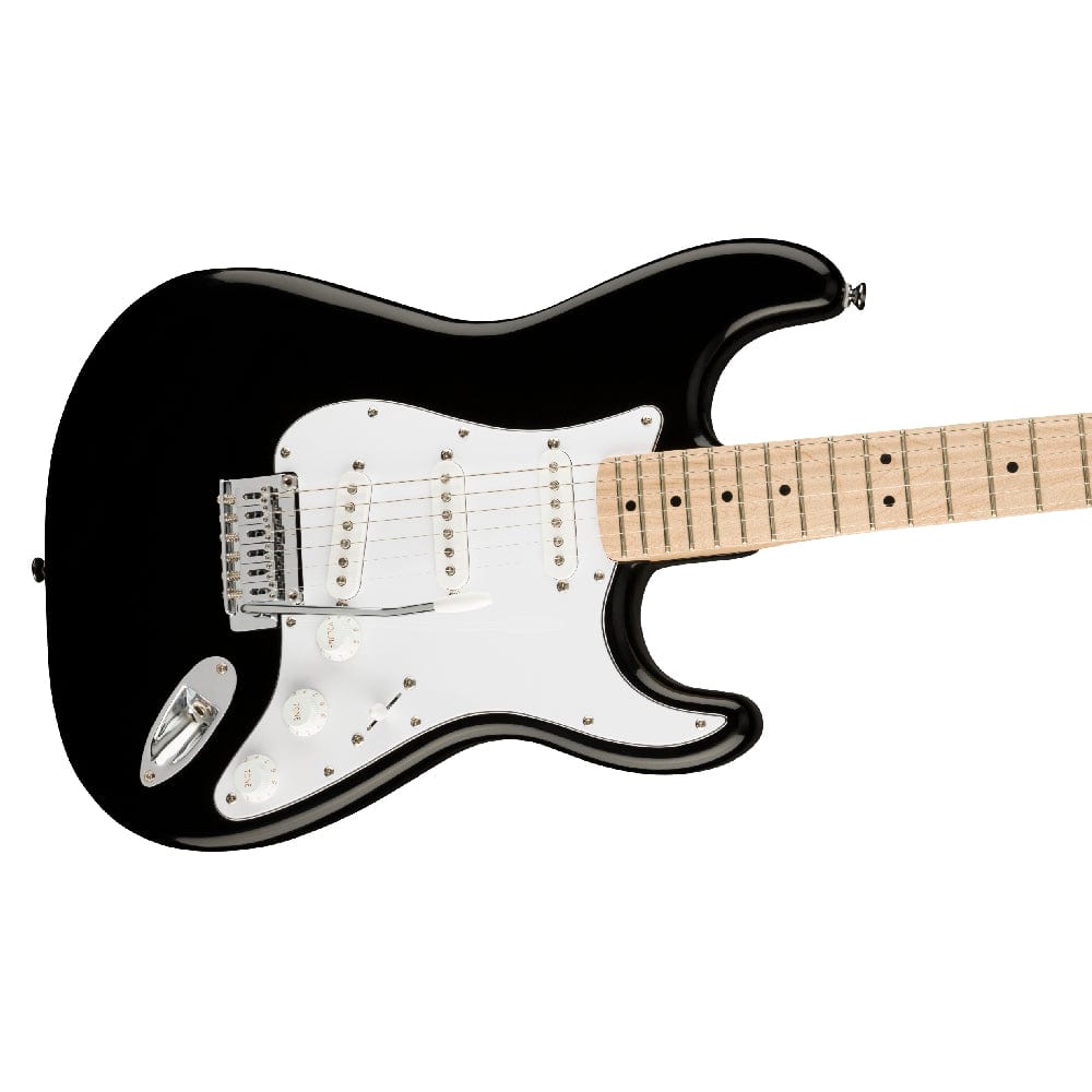 Fender Electric Guitars Bundles Fender Squier Affinity Series Stratocaster Electric Guitar with Gigbag, Strap, Pick, Cable, Cloth and Tuner, Ebook