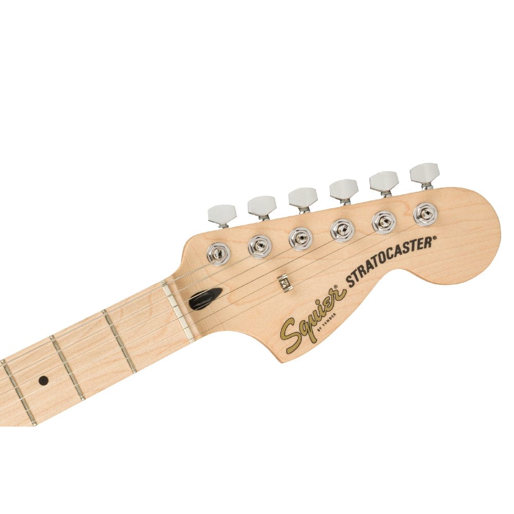 Fender Electric Guitars Bundles Fender Squier Affinity Series Stratocaster Electric Guitar with Gigbag, Strap, Pick, Cable, Cloth and Tuner, Ebook