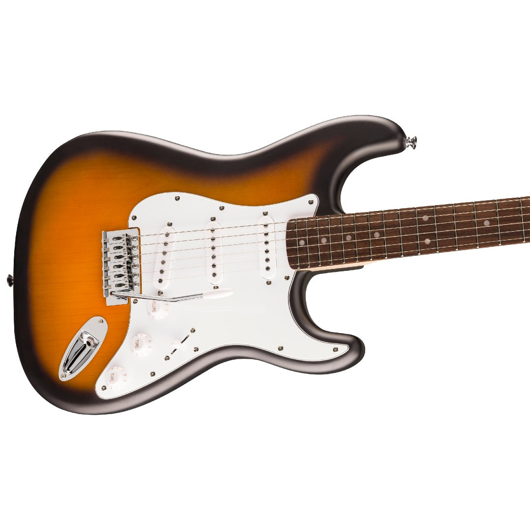 Fender Electric Guitars Bundles Fender Squier Debut Stratocaster Electric Guitar with Amplifier, Gigbag, Tuner, Strap, Picks, Cable, Polishing Cloth & Ebook