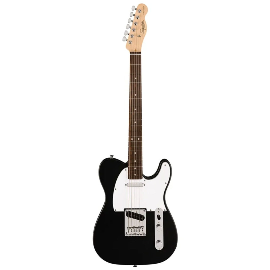 Fender Electric Guitars Bundles Fender Squier Debut Telecaster Electric Guitar With Gigbag, Polishing Cloth, Picks, Strap, Tuner & Ebook #color_black