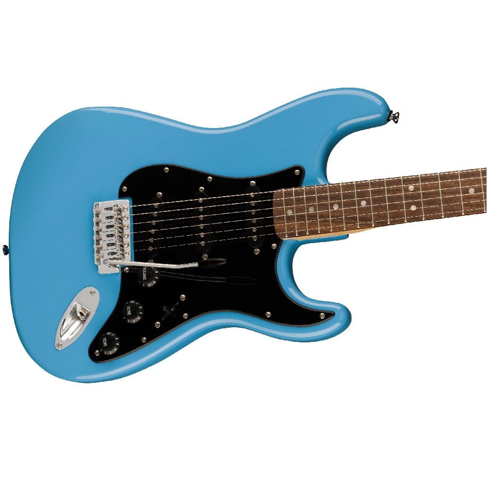 fender electric guitars bundles fender squier sonic stratocaster electric guitar bundle with gigbag, polishing cloth, picks, strap, tuner & ebook #configuration_sss,color_california-blue,fretboard_indian-laurel