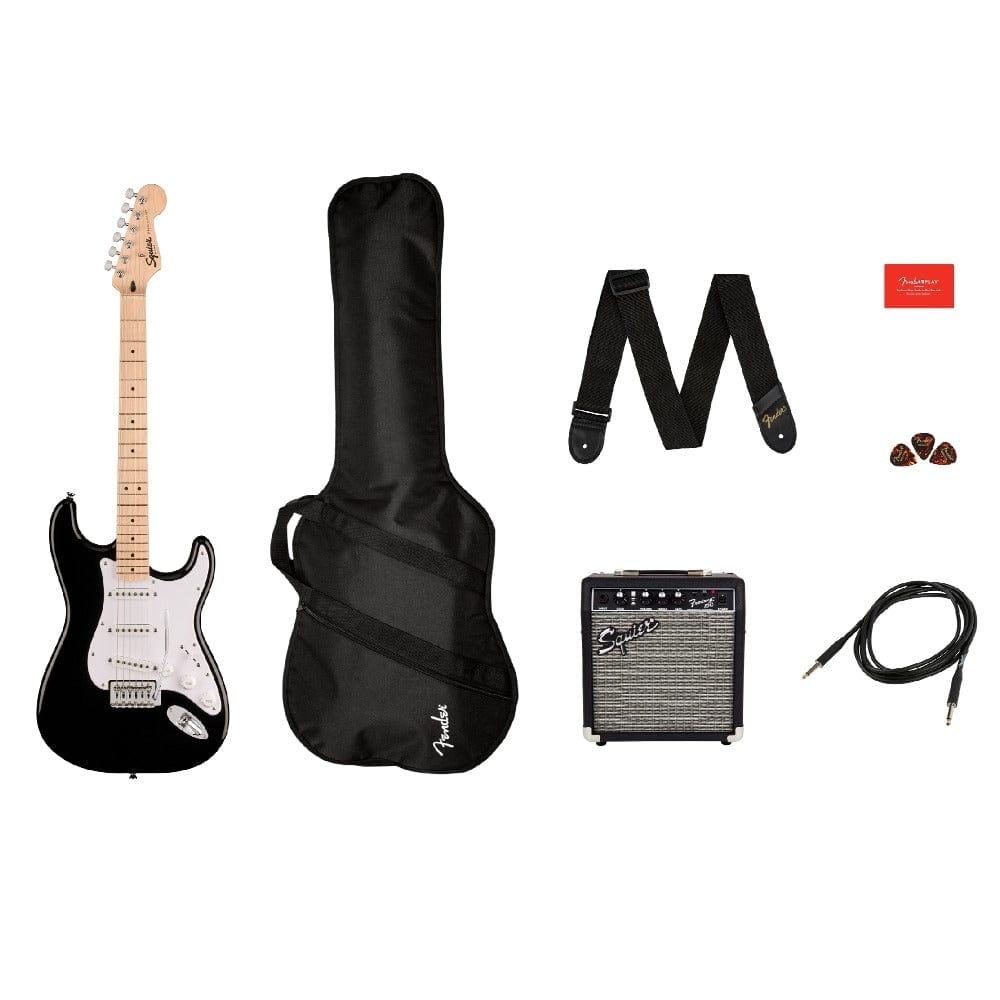 Fender Electric Guitars Bundles Fender Squier Sonic Stratocaster Electric Guitar Pack