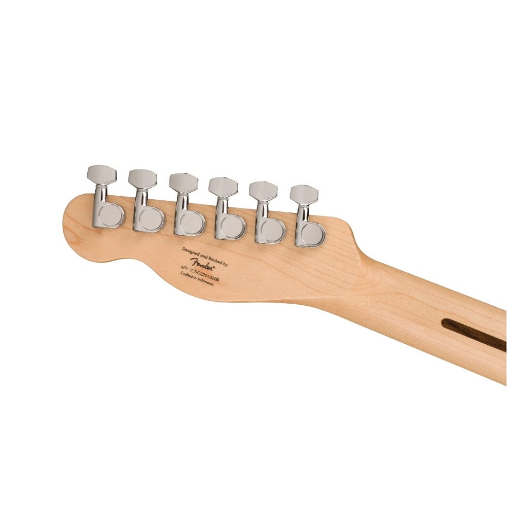 fender electric guitars bundles fender squier sonic telecaster electric guitar with gigbag, polishing cloth, picks, strap, tuner & ebook#color_black,fingerboard_maple