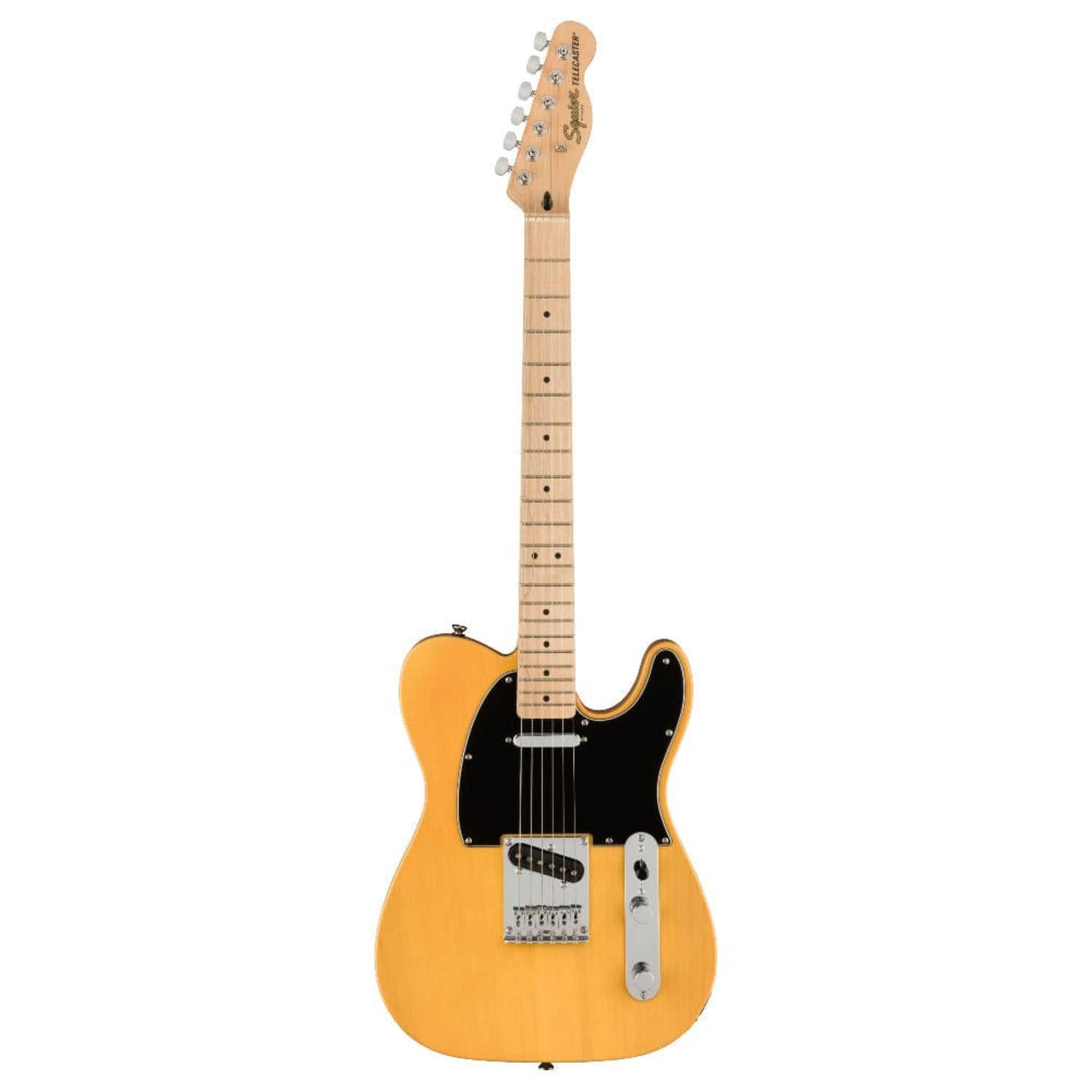 fender electric guitars butterscotch blonde / maple fender squier affinity series telecaster electric guitar #color_butterscotch-blonde,fretboard_maple