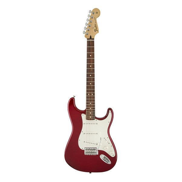 fender electric guitars candy apple red fender standard stratocaster electric guitar with rosewood fretboard #color_candy-apple-red