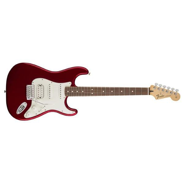 fender electric guitars candy apple red fender standard stratocaster hss electric guitar #color_candy-apple-red
