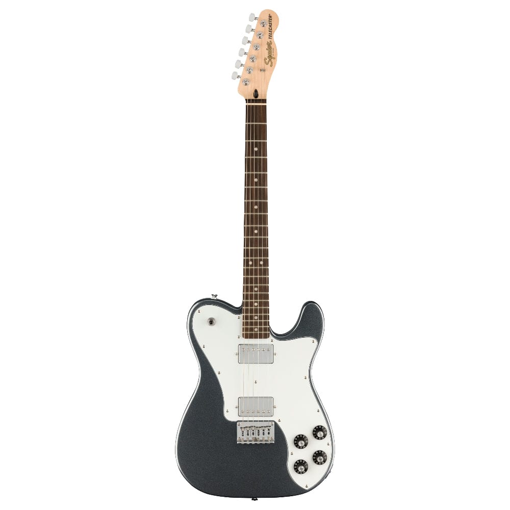 fender electric guitars charcoal frost metallic / indian laurel fender squier affinity series telecaster deluxe 6 string electric guitar #color_charcoal-frost-metallic,fretboard_indian-laurel