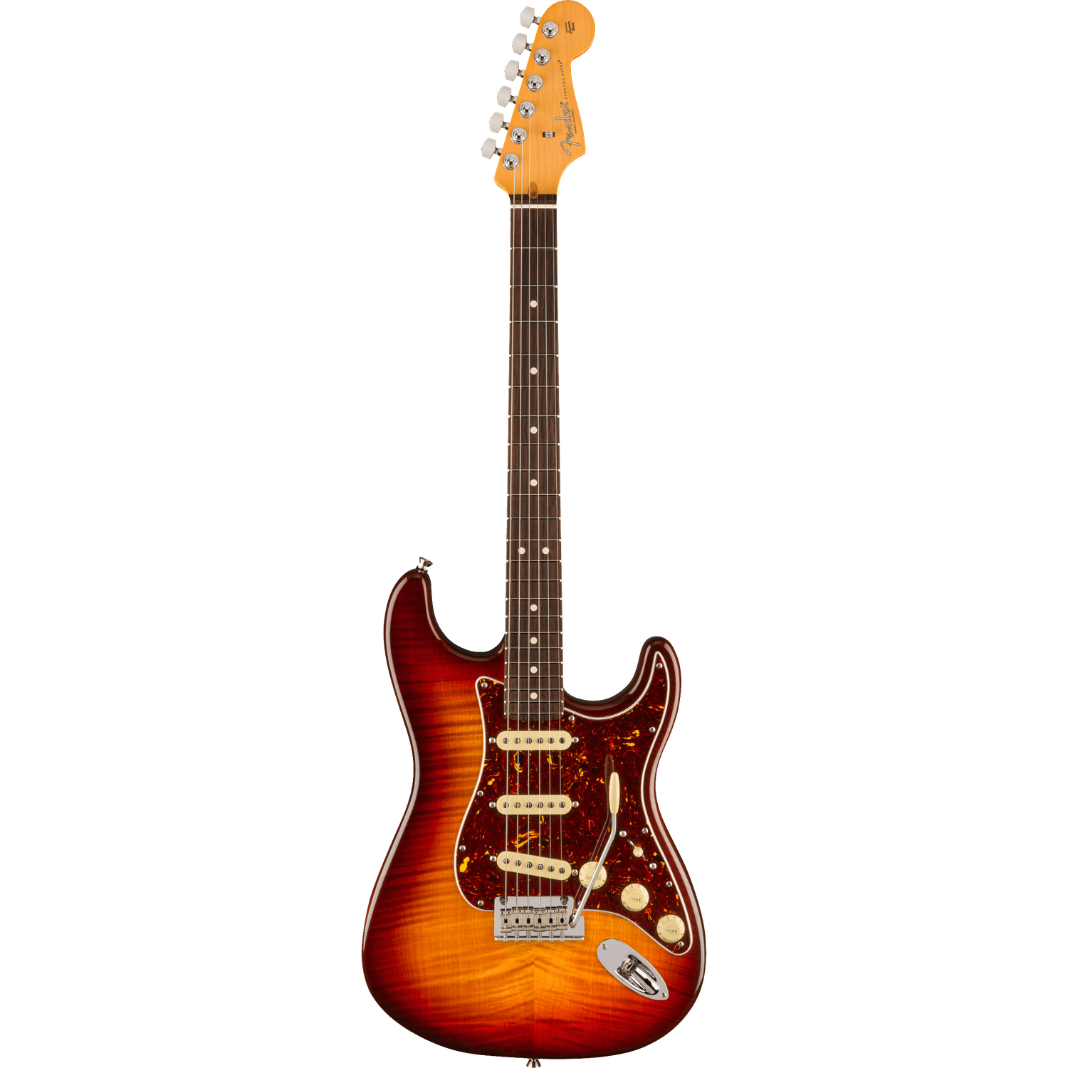 Fender Electric Guitars Comet Burst Fender 70th Anniversary American Professional II Stratocaster 6 String Electric Guitar