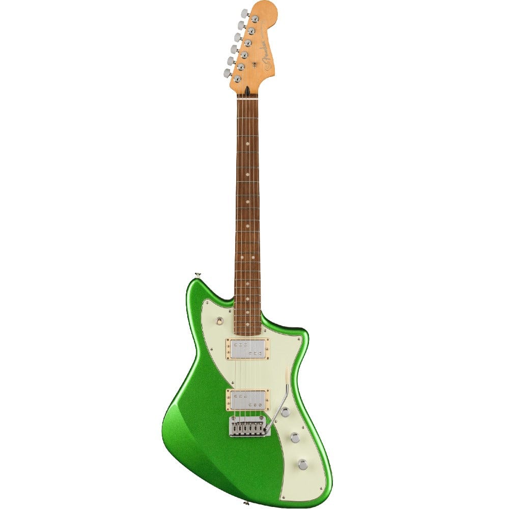 fender electric guitars cosmic jade / pau ferro fender player plus meteora hh 6 string electric guitar #color_cosmic-jade,fretboard_pau-ferro