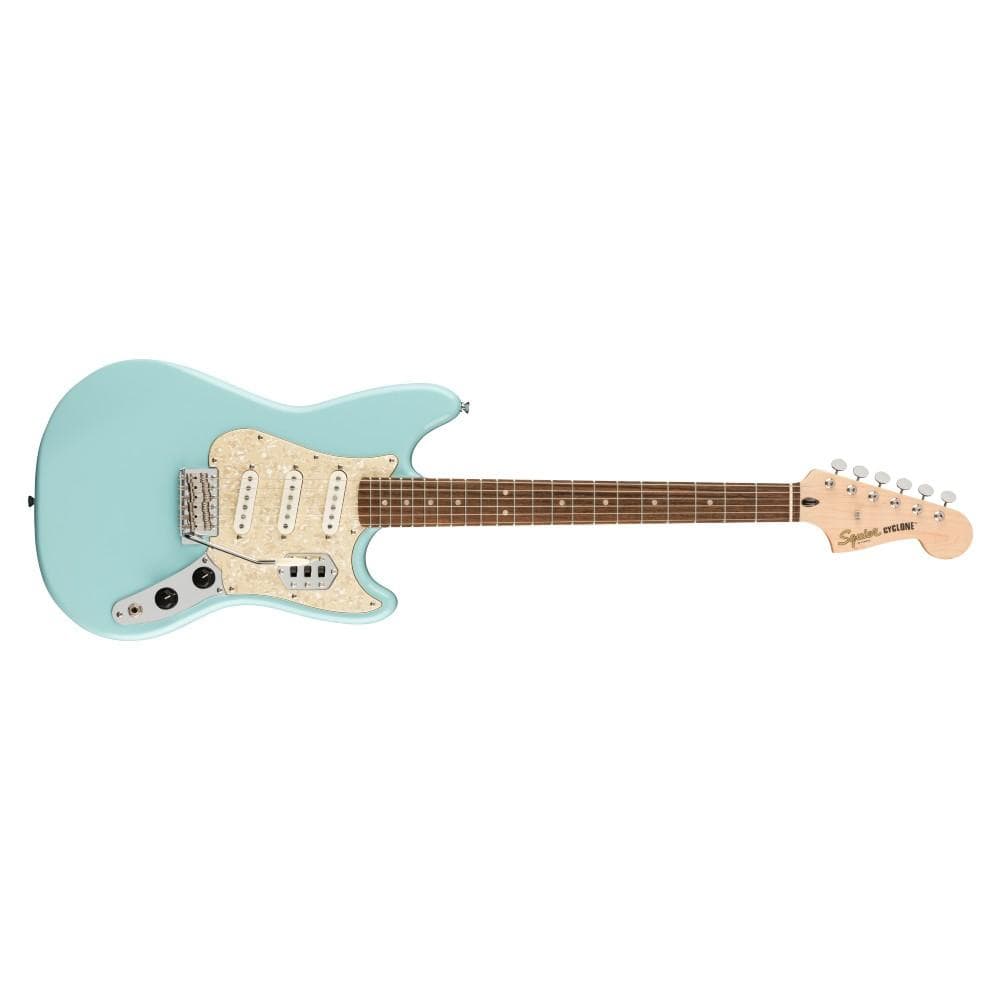 fender electric guitars daphne blue fender paranormal cyclone 6-strings electric guitar