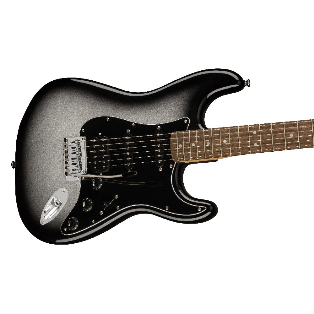 fender electric guitars fender affinity series stratocaster hss 6 string electric guitar #color_silverburst,fingerboard_indian-laurel