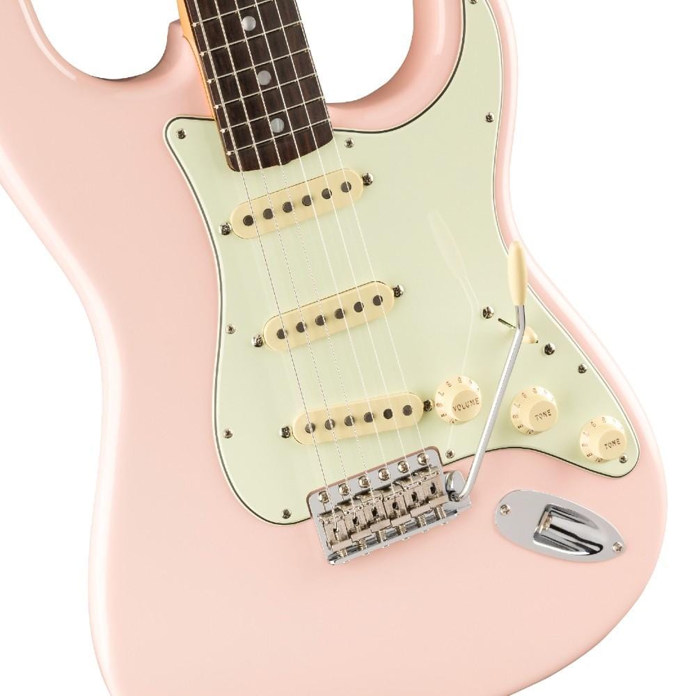 fender electric guitars fender american original 60s stratocaster 6-string electric guitar #color_shell-pink