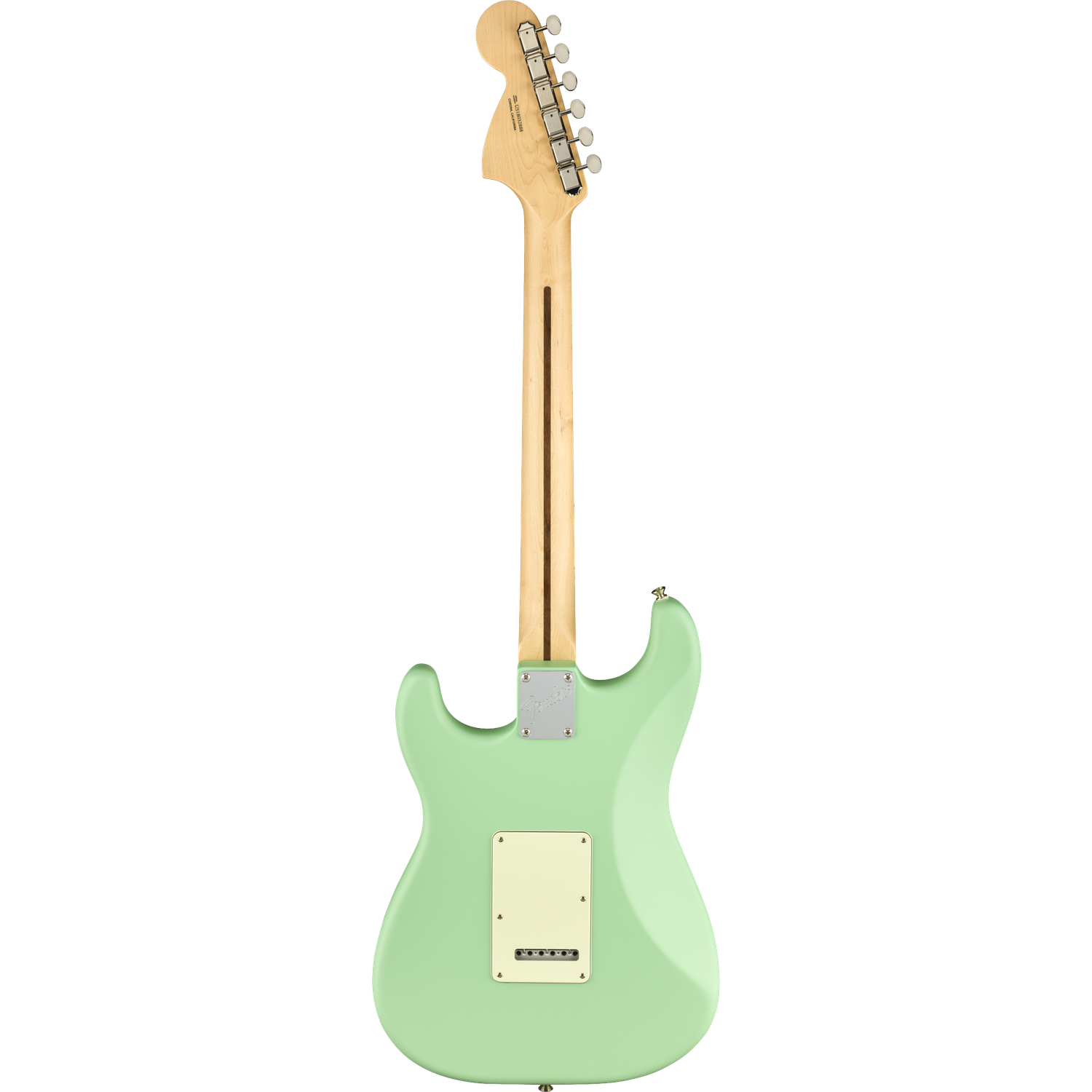 Fender Electric Guitars Fender American Performer Stratocaster 6-String HSS Electric Guitar #color_satin-surf-green