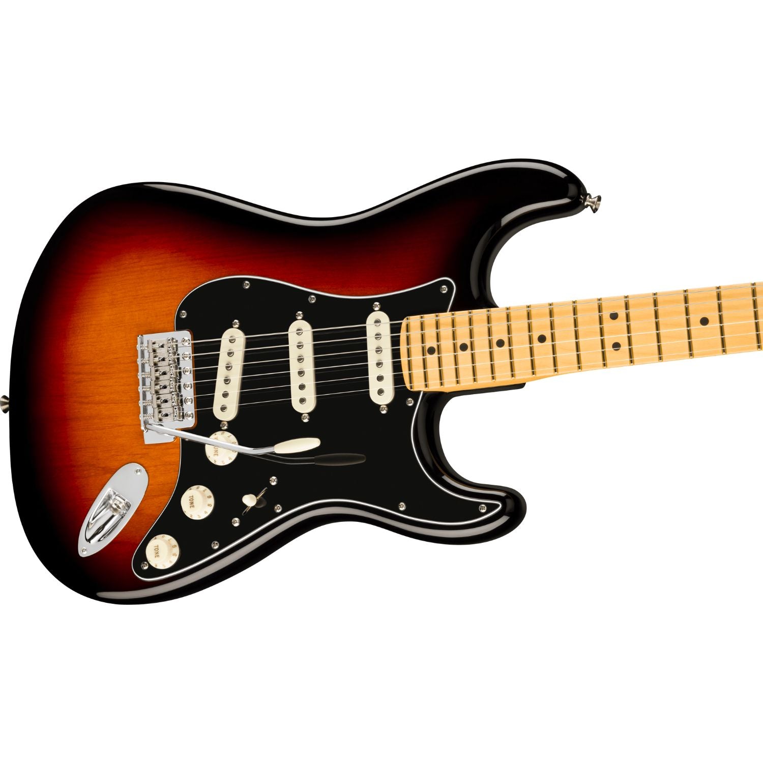 Fender Electric Guitars Fender American Professional Classic Stratocaster 6 String Electric Guitar#color_3-color-sunburst,fingerboard_maple