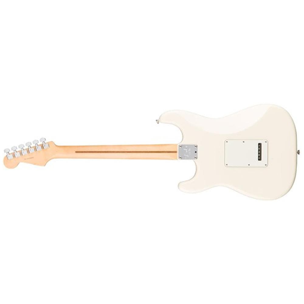 fender electric guitars fender american professional stratocaster maple fretboard electric guitar #color_olympic-white