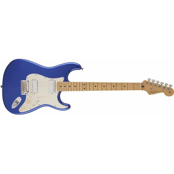 fender electric guitars fender american standard stratocaster hh electric guitar- ocean blue metallic