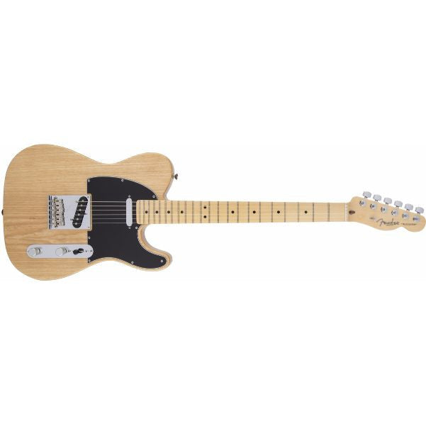 fender electric guitars fender american standard telecaster electric guitar, maple fingerboard, natural (ash)