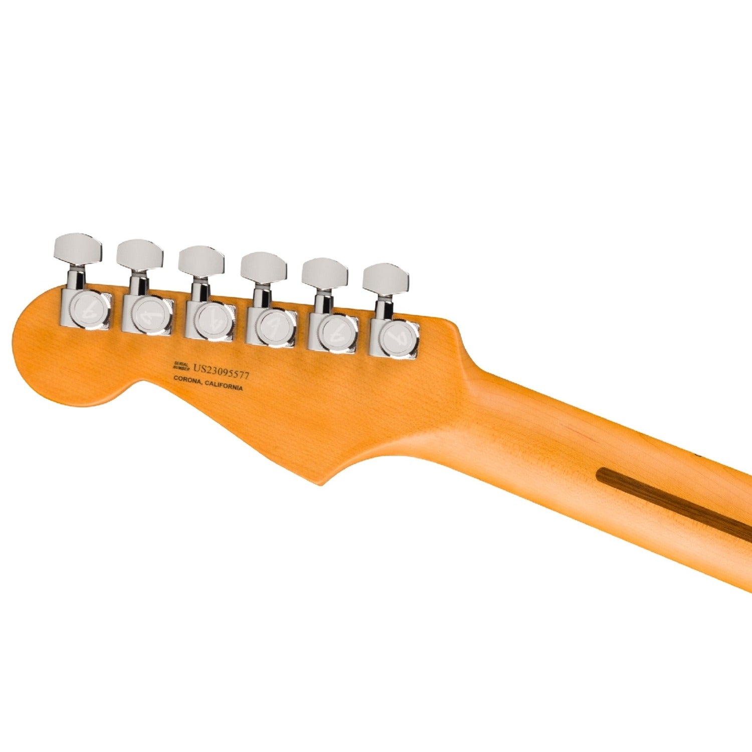 Fender Electric Guitars Fender American Ultra II Stratocaster 6 String Electric Guitar#color_solar-flare,title_hss,fingerboard_maple