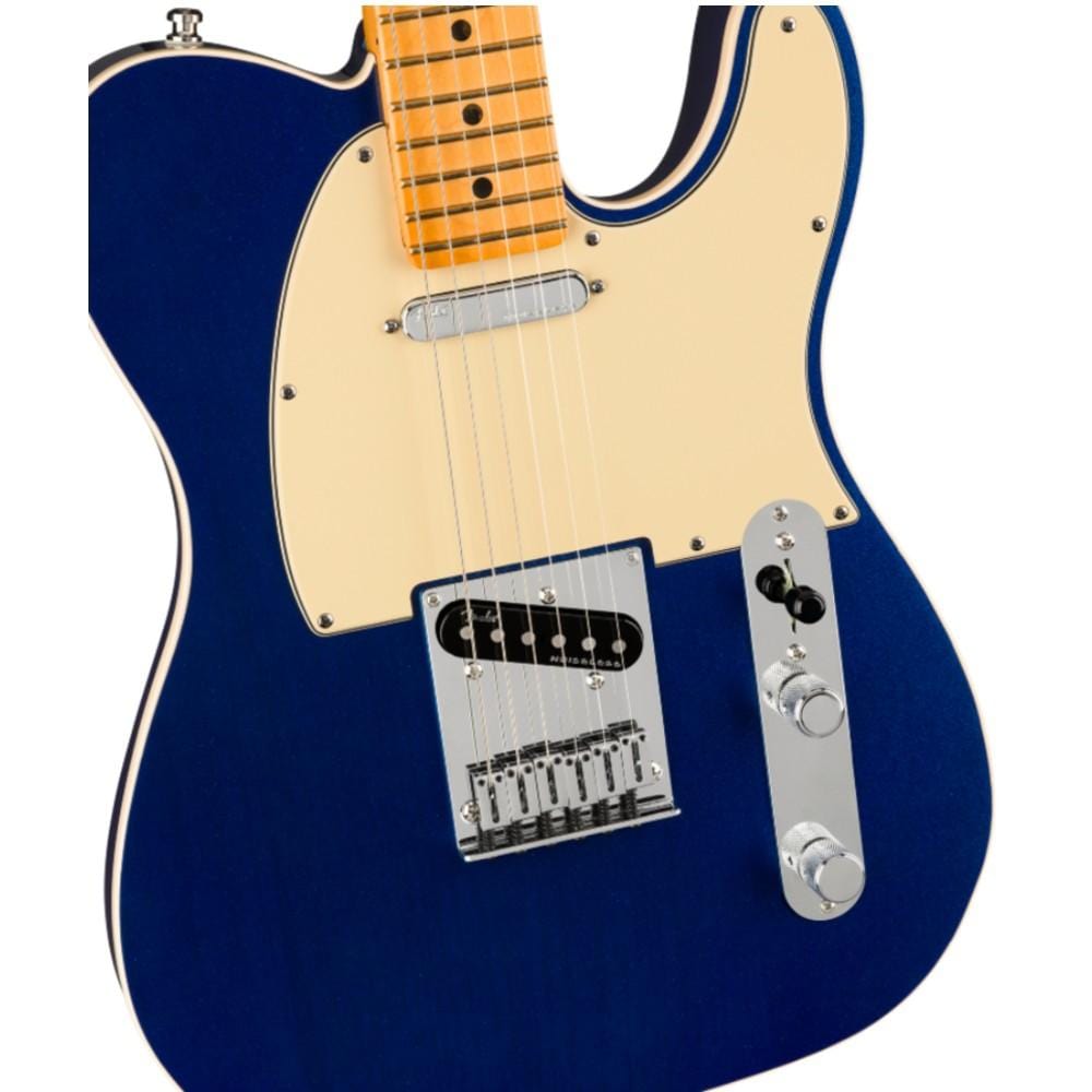 fender electric guitars fender american ultra telecaster electric guitar - cobra blue