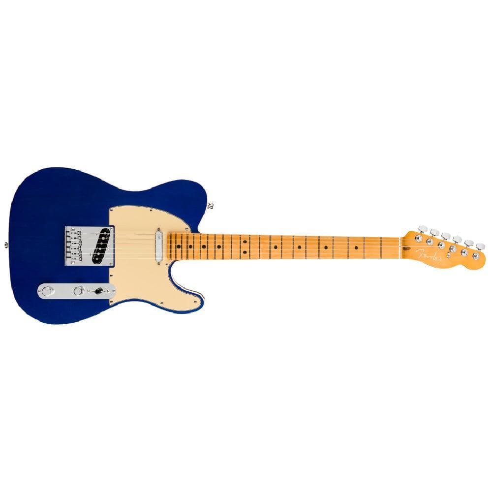 fender electric guitars fender american ultra telecaster electric guitar - cobra blue