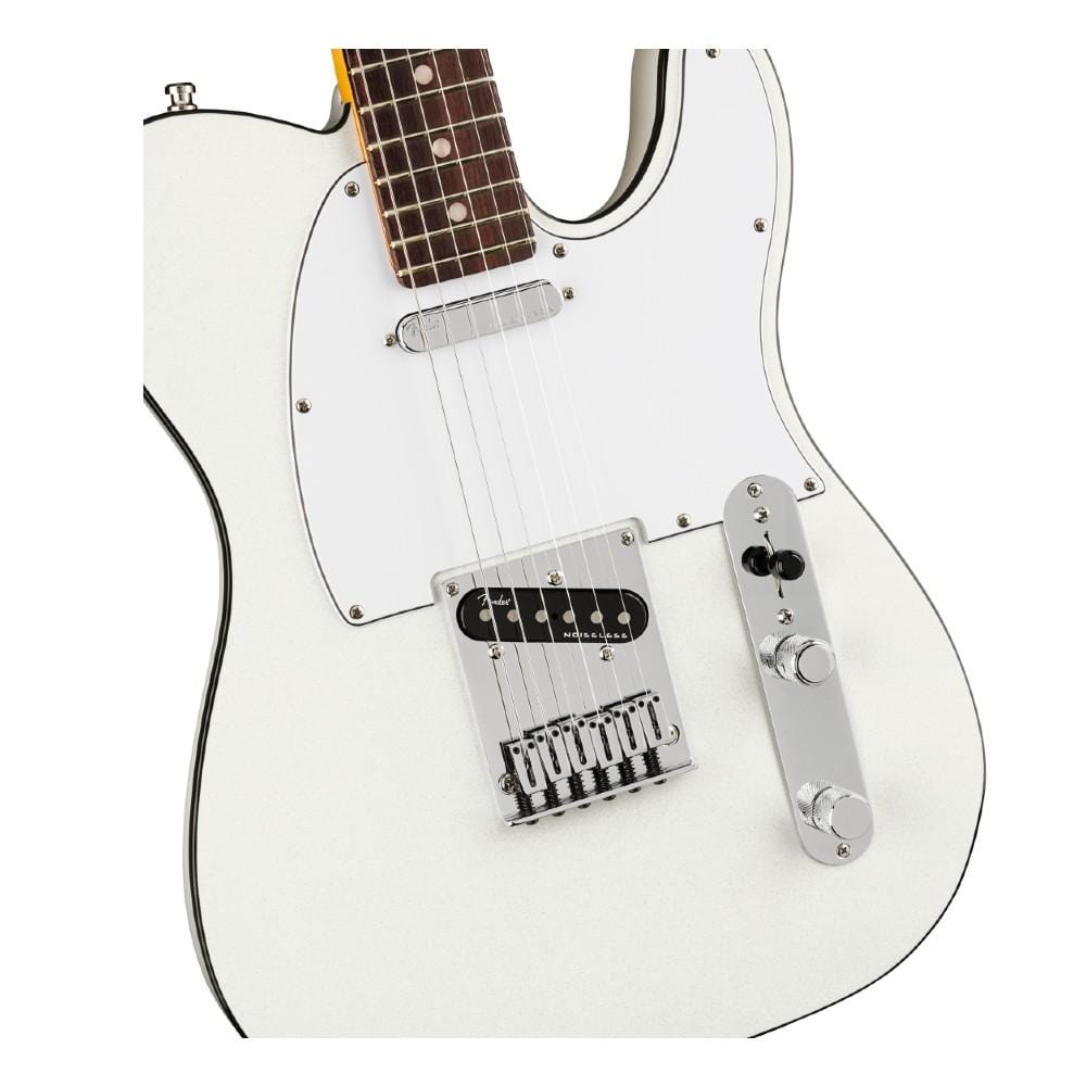 fender electric guitars fender american ultra telecaster electric guitar - maple #color_arctic-pearl