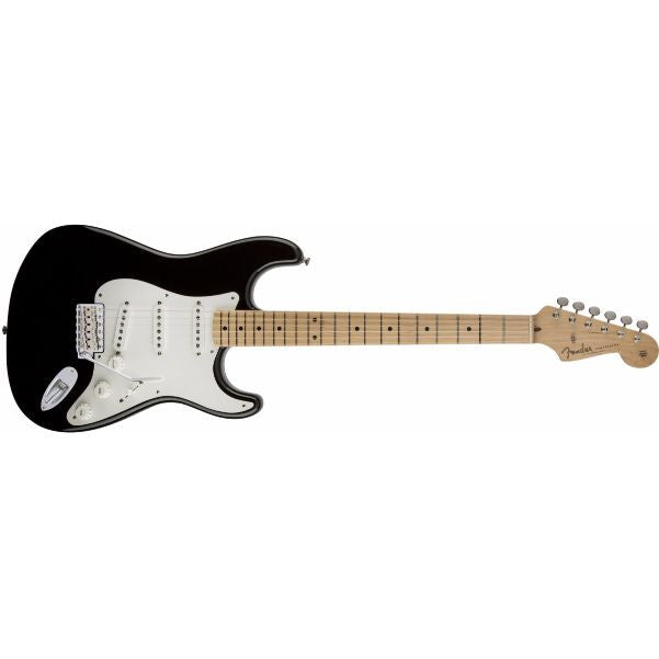 fender electric guitars fender american vintage '56 stratocaster electric guitar, maple fingerboard, black