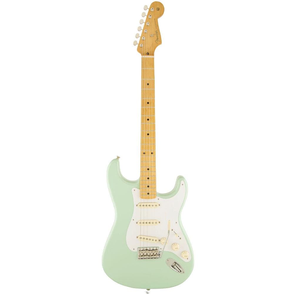 fender electric guitars fender classic series 50s stratocaster 6-string sss electric guitar - surf green