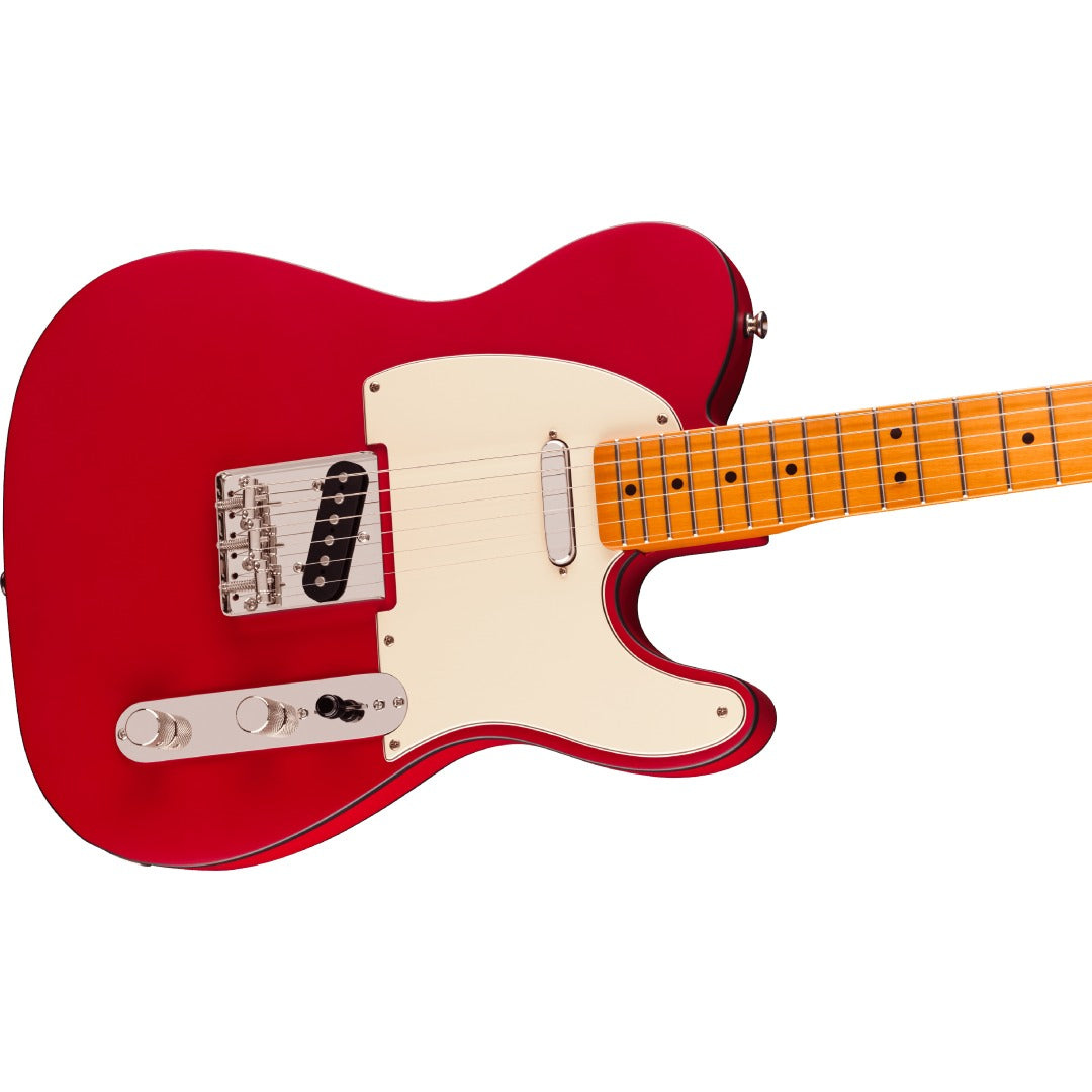 Fender Electric Guitars Fender Classic Vibe '60s Custom Telecaster Electric Guitar #color_limited-edition-satin-dakota-red,fingerboard_maple
