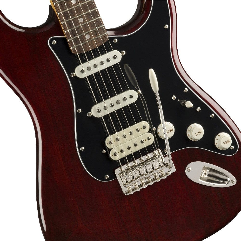 fender electric guitars fender classic vibe '70s stratocaster hss electric guitar #color_walnut