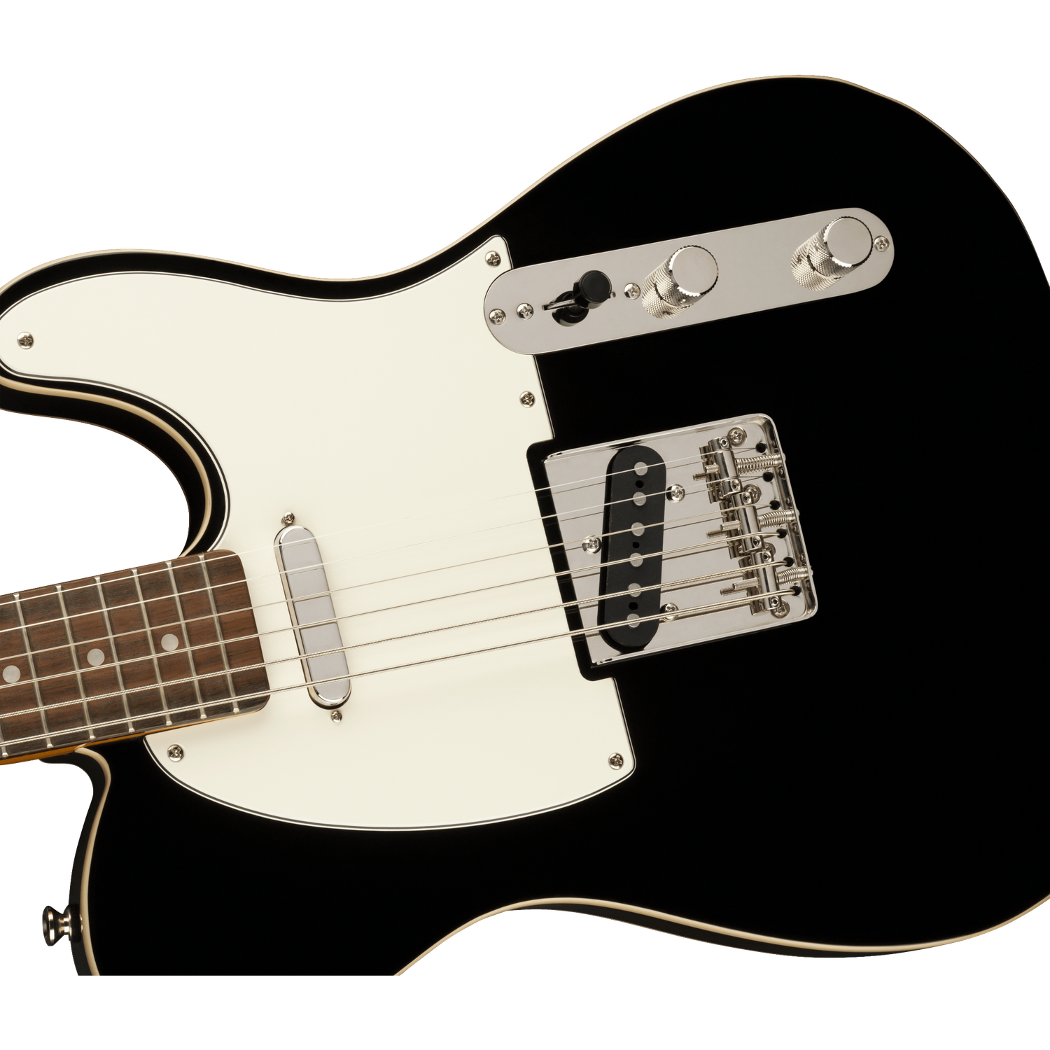 Fender Electric Guitars Fender Classic Vibe Baritone Custom Telecaster 6 String Electric Guitar #color_black